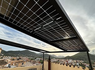 solar pergola montage mallorca | Solar-Photovoltaikanlage