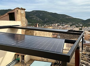 solar pergola montage mallorca | Solar-Photovoltaikanlage